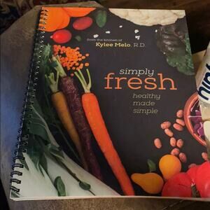 Simply Fresh Vegan Healthy Made Simple Cookbook 126 pages